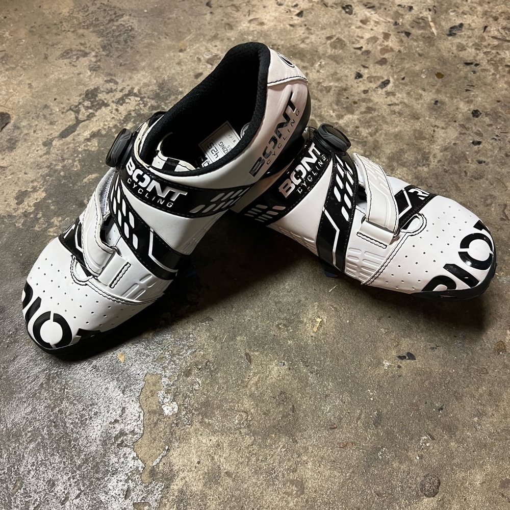 Bont Cycling Riot+ road shoes size 42.5 wide